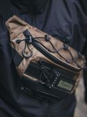 Тактична сумка StormPro з кобурою чорна