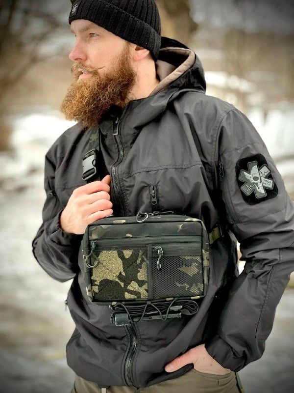 Сумка універсальна Forester чорний мультикам