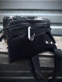 Сумка через плече PunchVelcro чорна