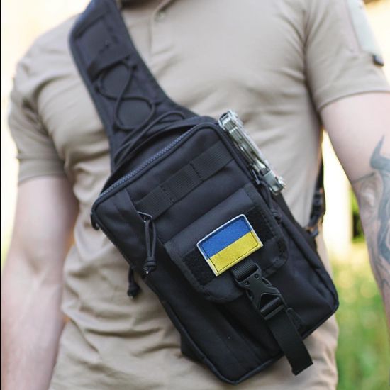 Сумка тактична Stalker, Чорна