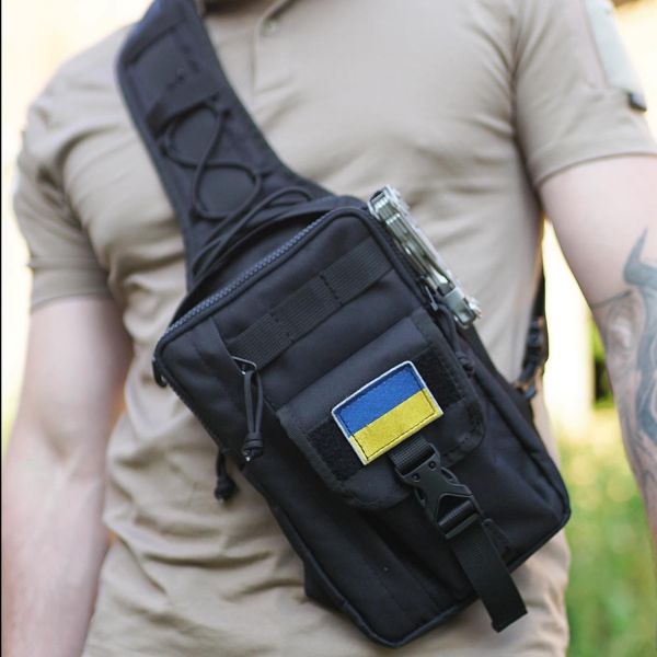 Сумка тактична Stalker, Чорна