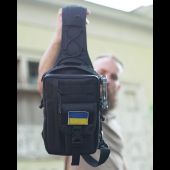 Сумка тактична Stalker, Чорна
