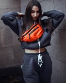 Сумка-бананка StormLite, Чорна