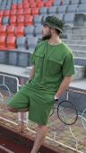 Костюм OverSize літній, Зелений