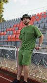Костюм OverSize літній, Зелений