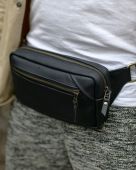 Сумка шкіряна BranchLeather, Матова