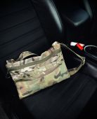 Сумка через плече PunchVelcro чорна