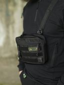 Сумка з кобурою в середині Pushka, Чорна