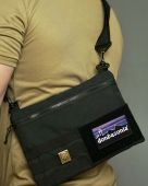 Сумка через плече PunchBase, чорна